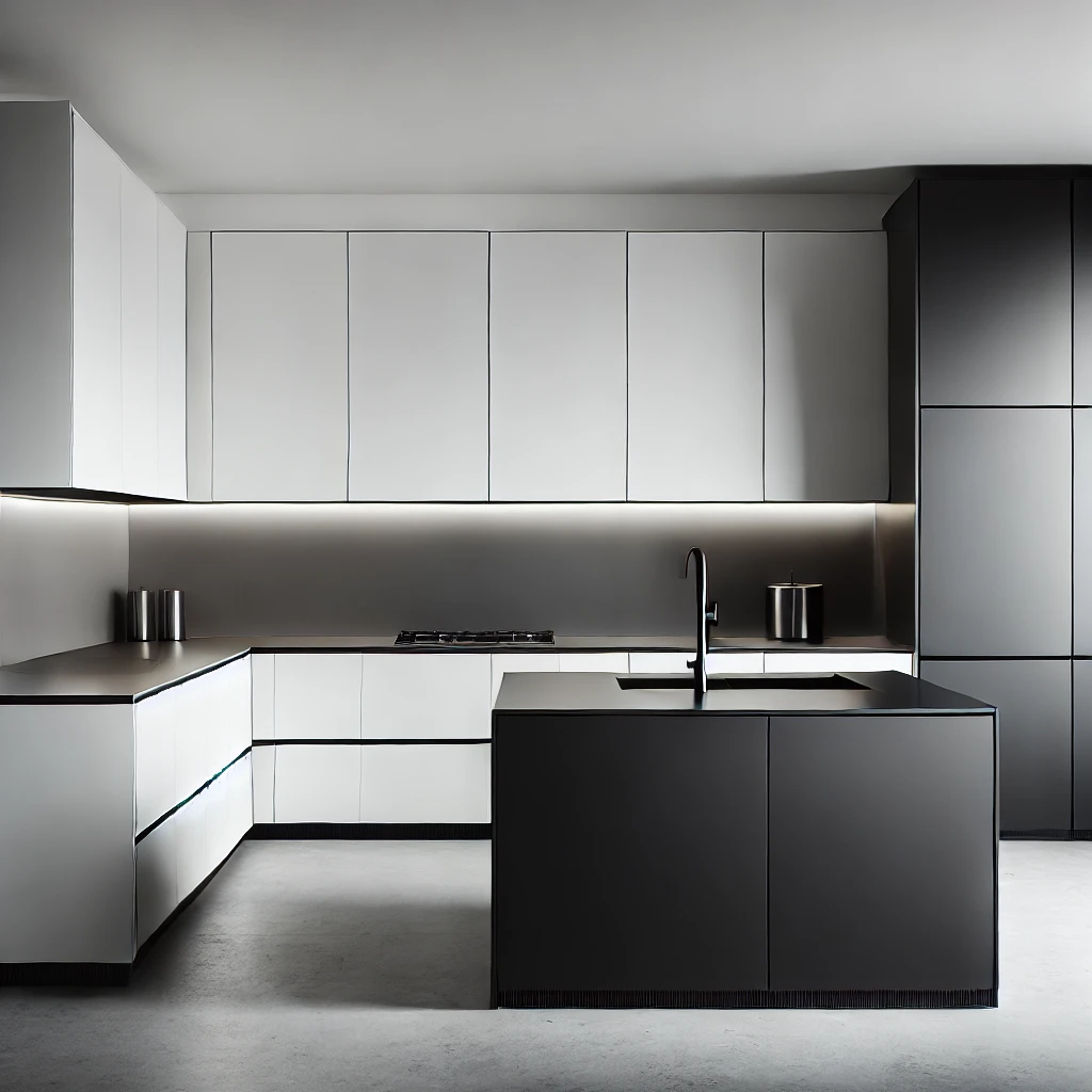 Sleek and Minimalist Kitchen